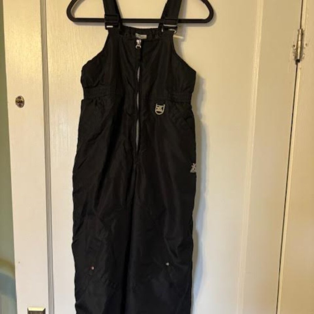 ZeroXposur Kids Black Snow Bib Pants L 6X